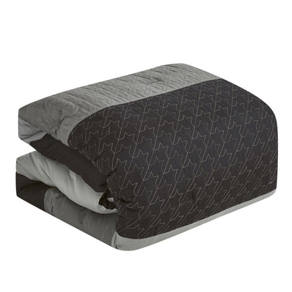 Closeout - 6 Piece Luxury Patchwork Comforter Set, 22730