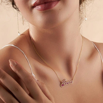 Personalized Cursive Name Necklace