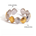 Starfish Shell Titanium Steel Ring