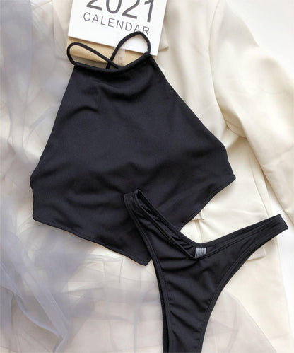 Bellyband Bikini Split Small Sunken Stripe Swimsuit Swimsuit
