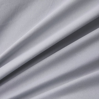 Closeout - 7 Piece Gray Chenille Jacquard Comforter Set