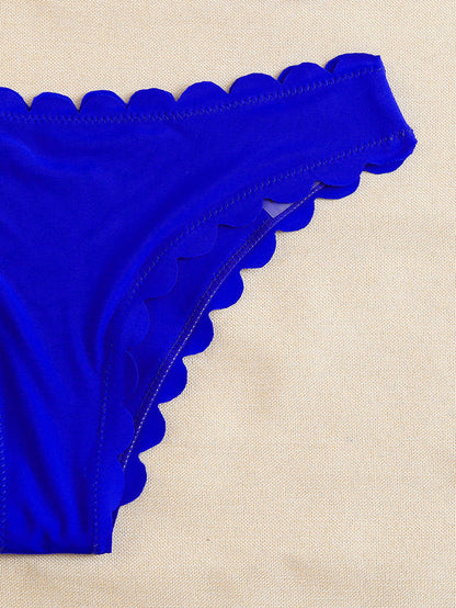 Split Swimsuit Women Sexy Bikini Lace Bikini High Waist Swimsuit