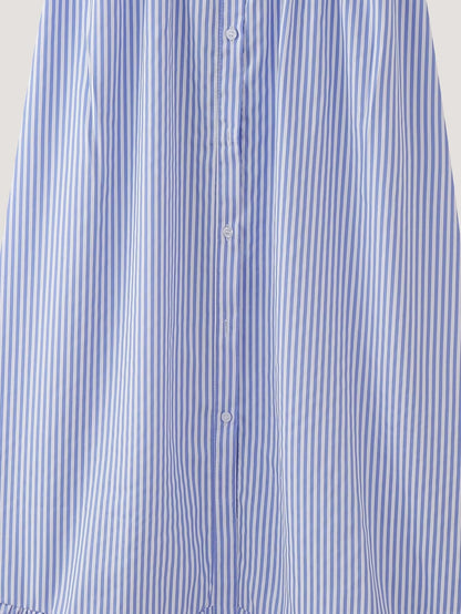 Spring Flounce Oversized Plaid Sleeveless Dress