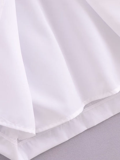Summer Women Street Elegant Ruffle Dress