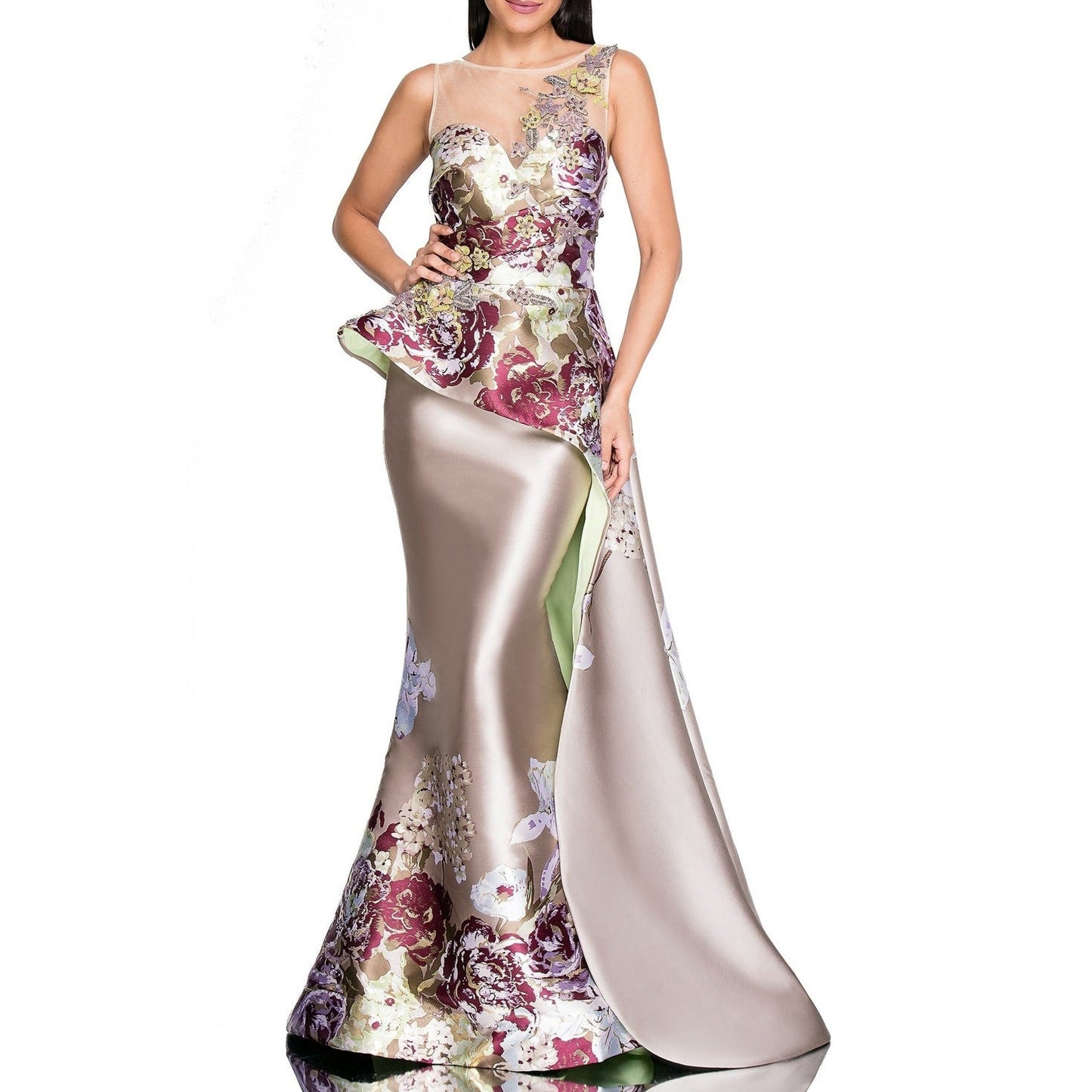 Dress Women Clothing Cocktail Women Elegant Annual Meeting Dress Embroidered Dress