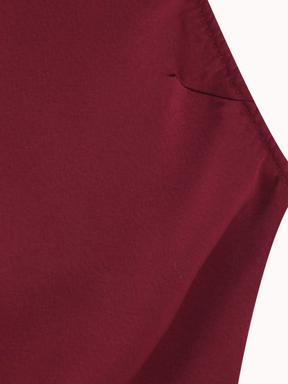 Two Color Hanging Collar Sleeveless Maxi Dress Spring