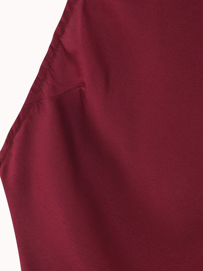 Two Color Hanging Collar Sleeveless Maxi Dress Spring
