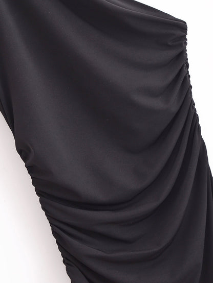 Women Clothing Summer Asymmetric Midi Dress