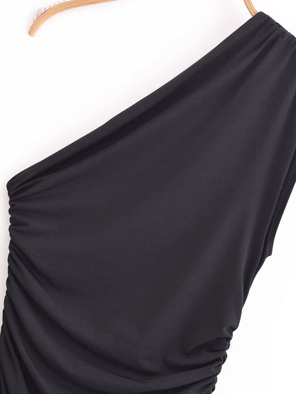 Women Clothing Summer Asymmetric Midi Dress