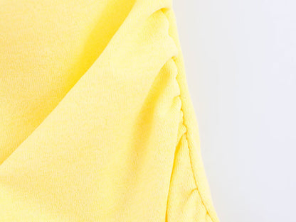 Summer Sexy Slim Fit Bare Back Hanging Collar Dress Women Dress