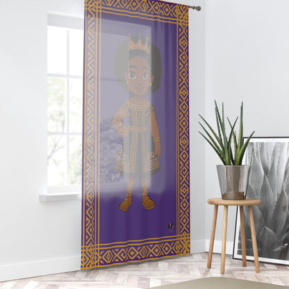 “Little Queen” Storybook Curtain