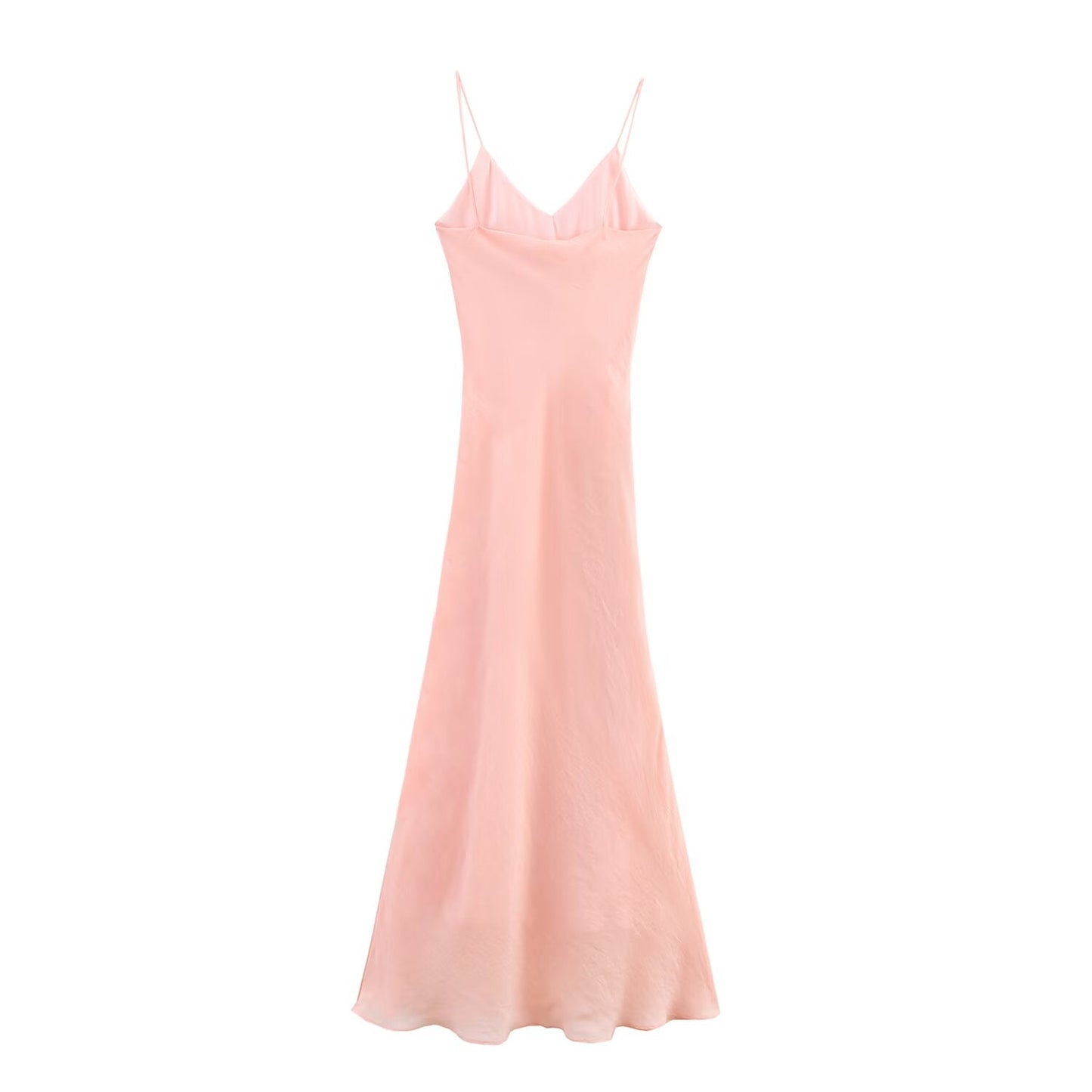 Summer Women Clothing Laminated Decoration Underwear Midi Dress Women