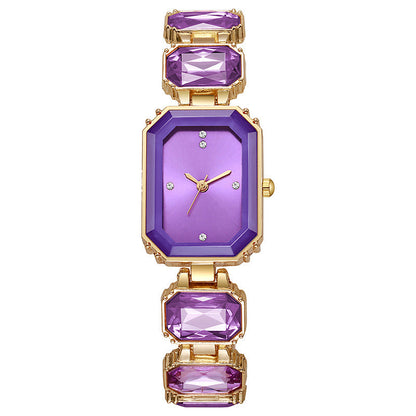 Womens Watch Colorful Emerald Green Luxurious And Understated