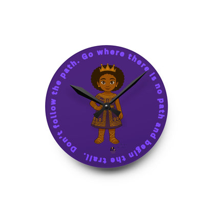 Young Queen' Decorative Wall Clock