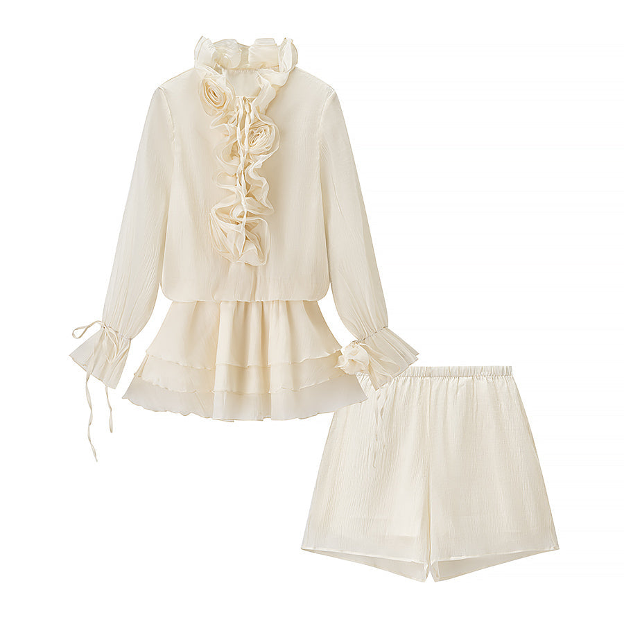Women Floral Skirt Set