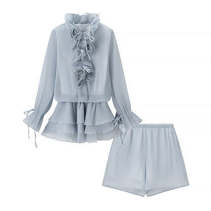Women Floral Skirt Set