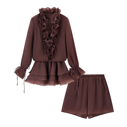 Women Floral Skirt Set