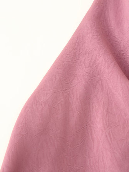 Women Summer Sleeveless Pleated Stitching Midi Dress