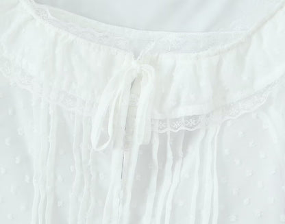 Atmosphere Lace Sleeveless Small Top Niche Lace up Waist Tight Sexy Short Sexy Shirt Vest