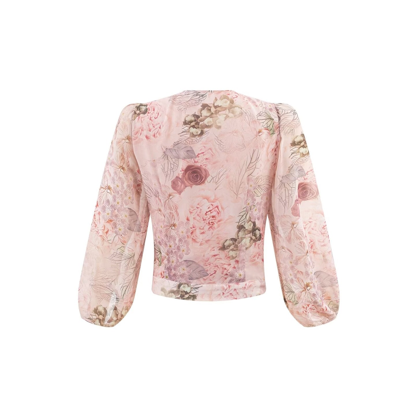 Winter Sexy Cross V Shaped Lace up Waist Controlled Vacation Casual Printed Shirt