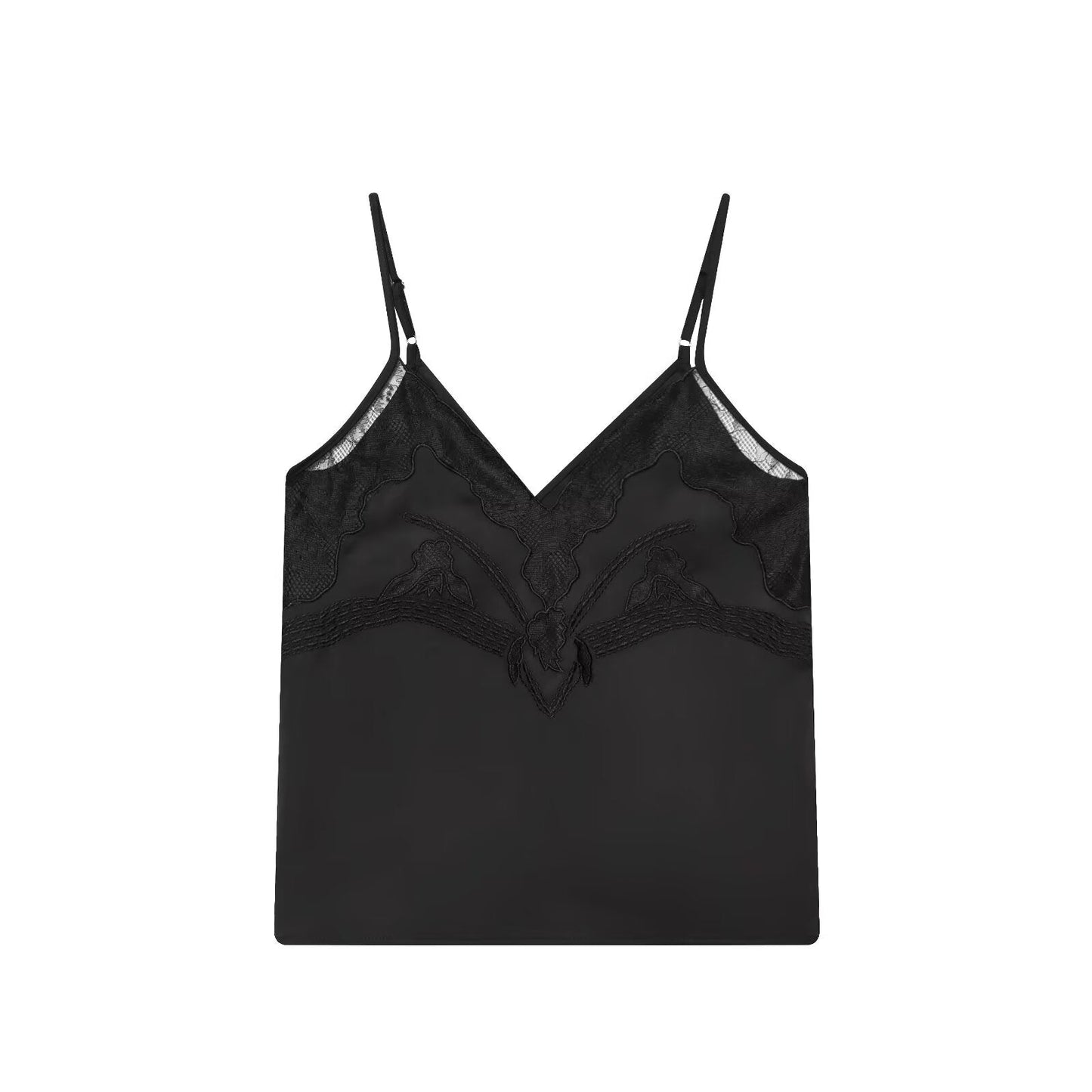 Women Clothing Spring Sexy Lace Underwear Strap Top