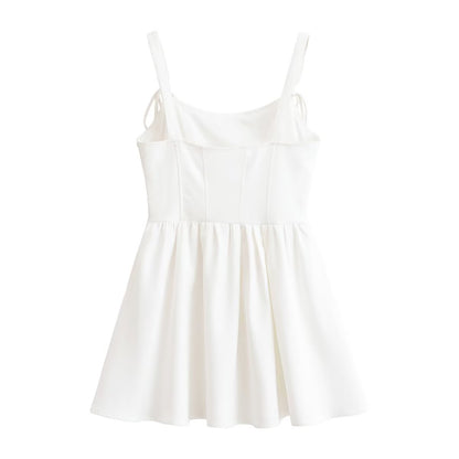 Women Corset Fluffy Dress