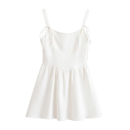 Women Corset Fluffy Dress