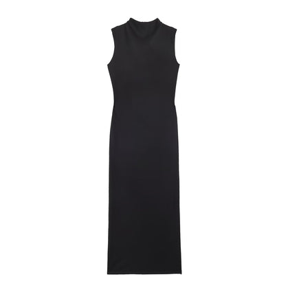 Women Clothing Summer French Sexy Backless Dress