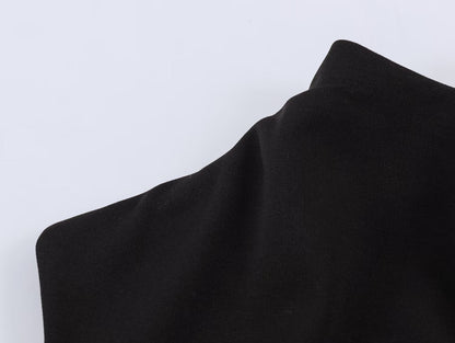 Women Clothing Summer French Sexy Backless Dress