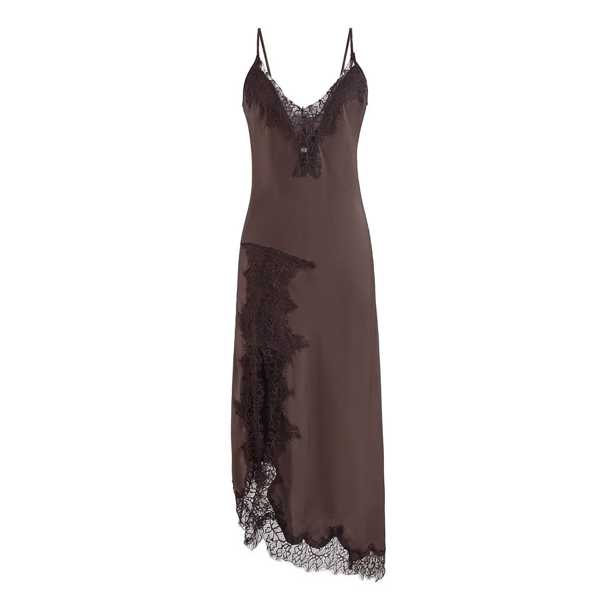 Autumn Winter Sexy Backless Maxi Dress Women Wear Lace Strap Dress Women