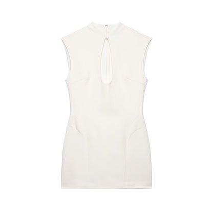 Women Clothing Western Fluffy Mini Dress