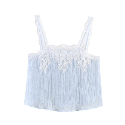 Women Clothing Western Lace Clothing Short Top Lace Midi Skirt Sets