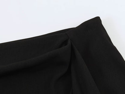 Women Clothing Summer Sexy Asymmetric Skirt