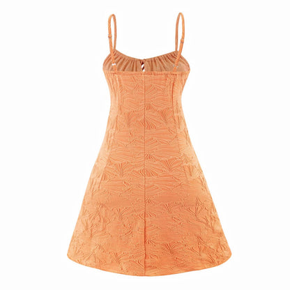 Suspender Dresses Women Summer Waist Controlled Slimming Sexy A line Short Dresses