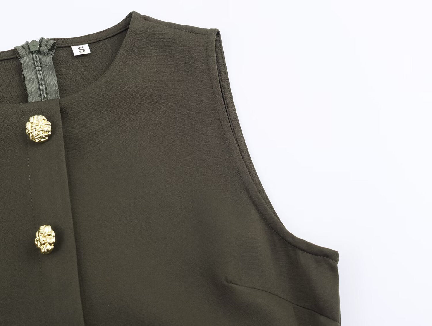 Women Clothing with Belt Stitching Dress