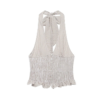 Halter Top Breasted Sexy Decoration Spicy