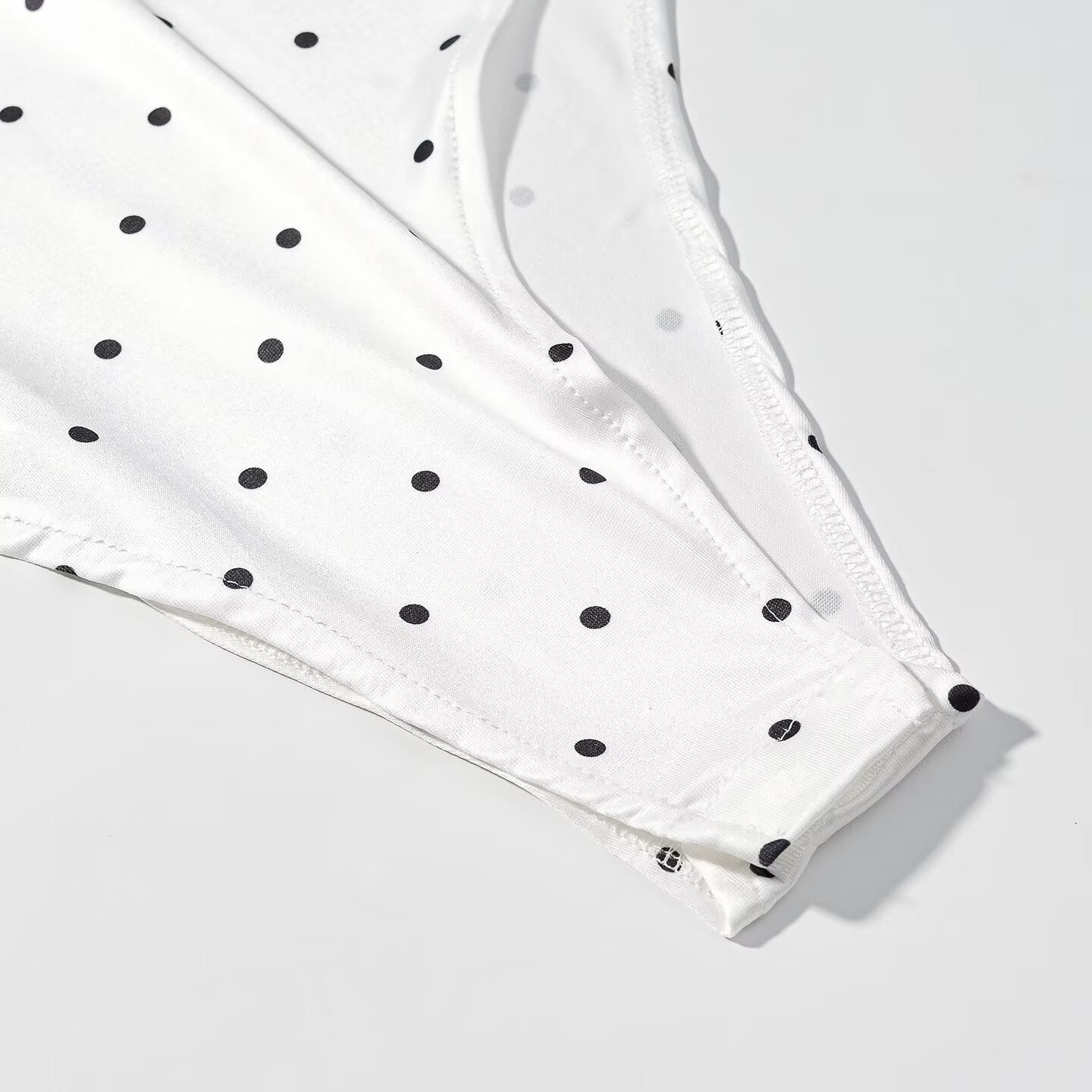 Women Clothing Gentle Sleeveless Stylish Simple Polka Dot Lace Sling Jumpsuit