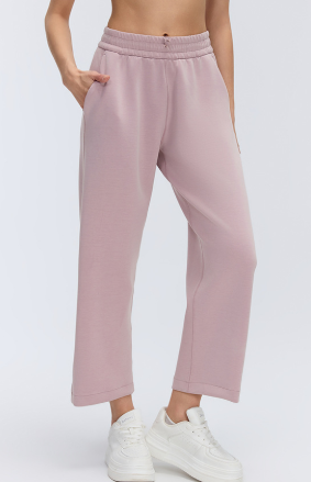 Spring Summer Casual Pants Women Modal Loose Slimming Straight Pants Office Outdoor Fitness Sports Pants