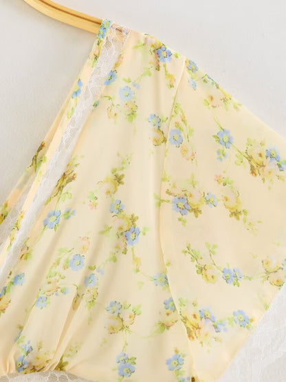 Women Clothing French Floral Lace Slim Fit Long Hip Dress
