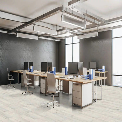 Fensis 22mil Heavy Duty Wear Layer SPC Vinyl Rigid Core 5.08mm Thick, 1mm IXPE Sound P - Pine Collection