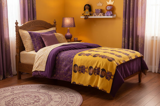 “Little Royal” Sweatshirt Blanket for Black Girls