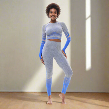 🧘‍♀️ Tight-Fitting Butt-Lifting Seamless Yoga Set
