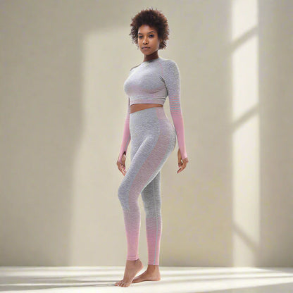 🧘‍♀️ Tight-Fitting Butt-Lifting Seamless Yoga Set