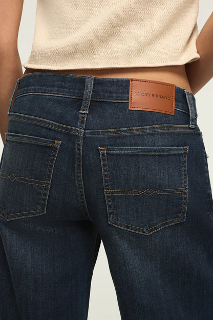 [162987-410] WOMENS LUCKY BRAND MID RISE SWEET WIDE LEG - NEW HEIGHTS WASH