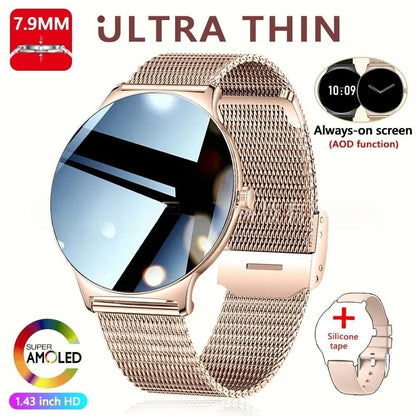 Smartwatch With Bluetooth Calling, HD Display, And Water Resistance For Sports