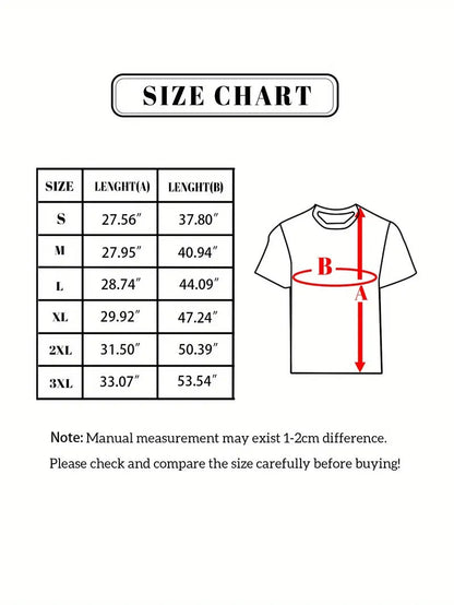 Summer New Printed T-shirt - Printed Short Sleeve Shirts