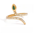 Light luxury snake ring