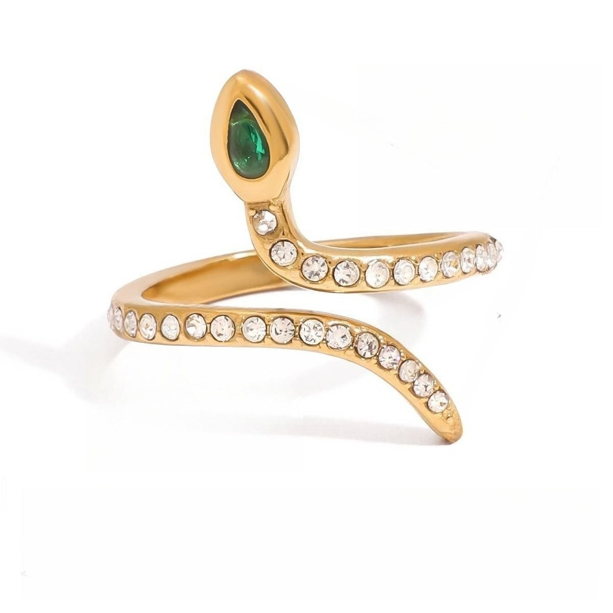 Light luxury snake ring