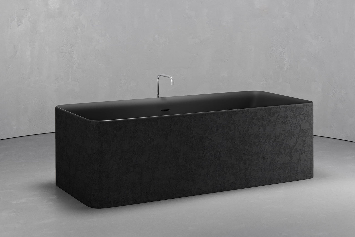 Freestanding Rectangular bathtub