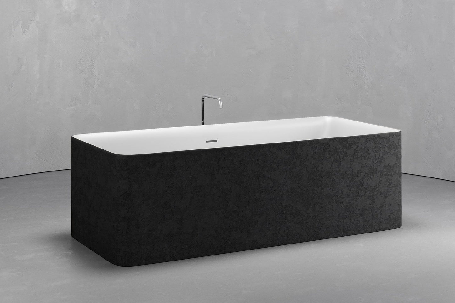 Freestanding Rectangular bathtub